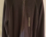 NWT Apt 9 Black  Cotton Blend Knit Cardigan Bomber Sweater  Men Size XXL - $29.69