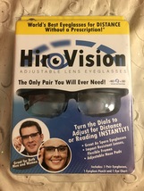HiroVision Glasses Adjustable Lens Eyeglasses Reading &amp; Distance  - £39.30 GBP