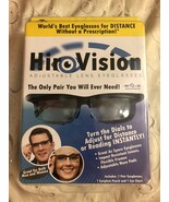 HiroVision Glasses Adjustable Lens Eyeglasses Reading &amp; Distance  - $49.95
