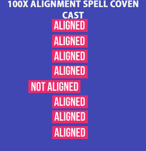 FULL COVEN 50X ALIGN YOUR ENERGIES BRING FORTH POWER EXTREME MAGICK Cassia4 image 2