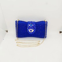 Chaliwini Women Chain Wedding Evening Bags Handbags Clutches Cheaper Crystal Pur - £150.12 GBP