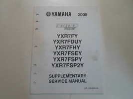 2009 Yamaha Rhino 700 FI Supplementary Service Manual FACTORY OEM BOOK 09 x - $88.17
