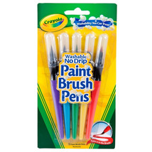 Crayola Washable No Drip Paint Brush Pens (5pk) - $37.56