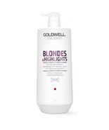 GOLDWELL BLONDES &amp; HIGHLIGHTS SHAMPOO 1 LITER NEW - $532.71 MXN