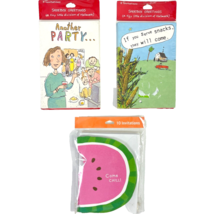 Hallmark Come Chill Shoebox Greetings 3 Party Invite Bundle Snacks 26 Cards/Evps - £15.02 GBP