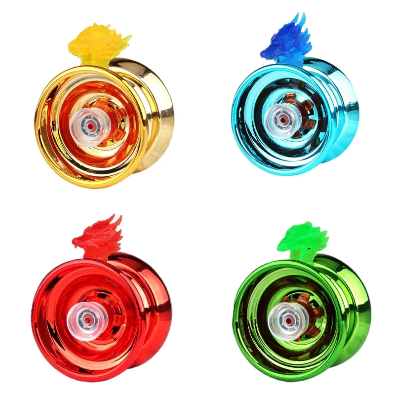 4 Colors Magic YoYo Professional Aluminum Boy toys High Speed Bear  5.5x4cm - £9.54 GBP+