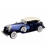 Signature Models 1934 Duesenberg Model J - Blue / Light Blue 1:19 Scale - £112.29 GBP