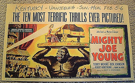 Ray Harryhausen (Mighty Joe Young) ORIG,1949 Orig,Movie Poster (Classic) - £467.24 GBP