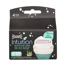 Wilkinson Sword Intuition Naturals Razor Blade Refills, 3 Blades  - $21.00