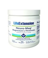 3 BOTTLES SALE Life Extension Neuro-Mag Magnesium L Threonate Powder - $73.00