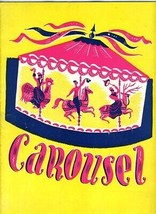 Carousel Theatre Guild Souvenir Program &amp; Program Auditorium Rochester NY 1945 - £27.44 GBP