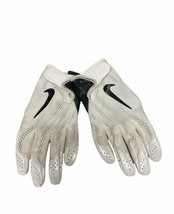 Nike Football Receiver Gloves White/Black PGF489 100 Sz L - $39.99