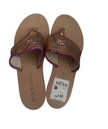 Jack Rogers Embroidered Compass Ross NWOT, Women&#39;s Size 6.5 - $197.67 MXN