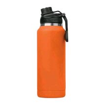 ORCA Hydra 34oz Blaze Orange Stainless Steel Insulated Water Bottle w Ha... - $34.73