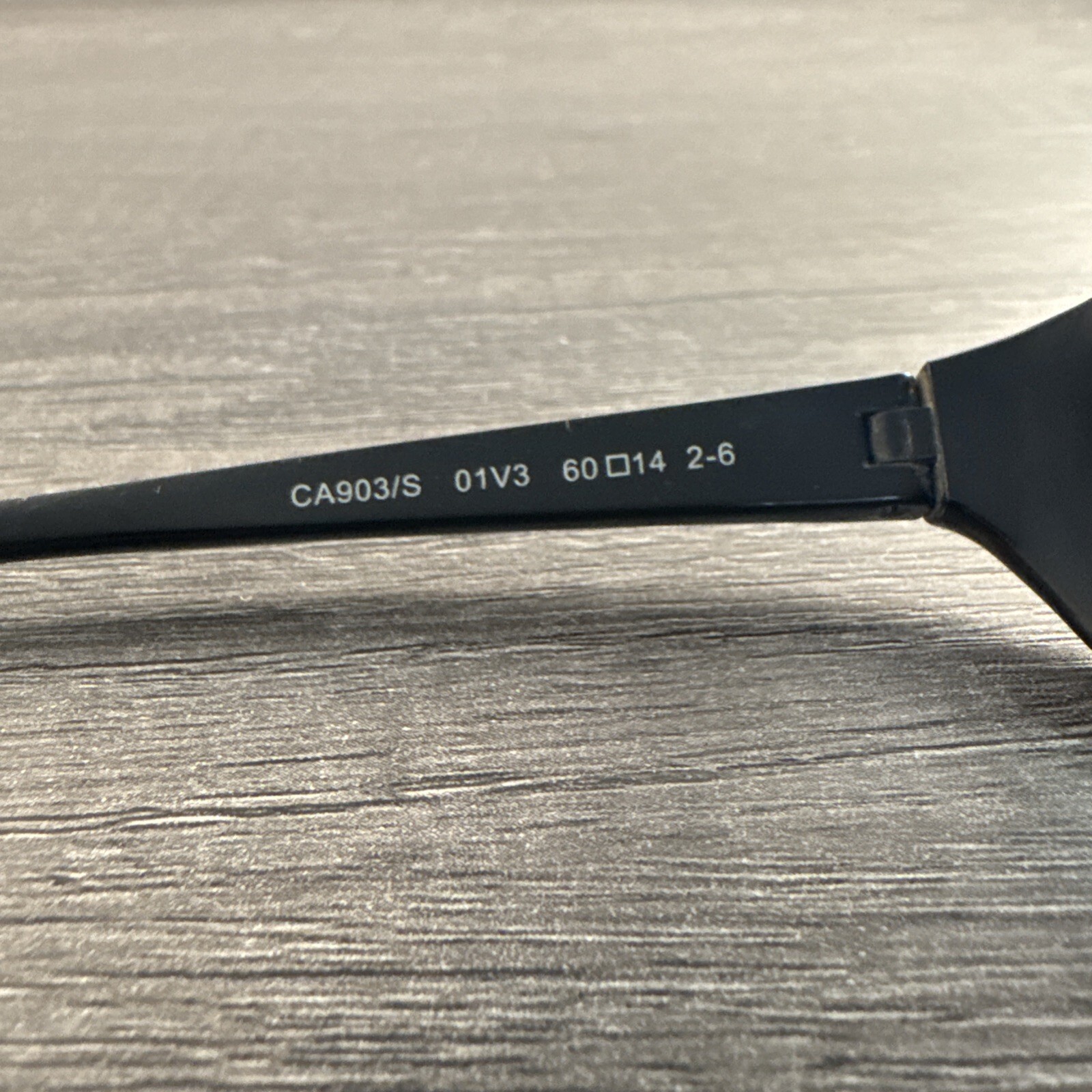Carrera Sunglasses CA903/S 01V3 Matte Black 60-14-125 FRAMES ONLY Silver Item image 4
