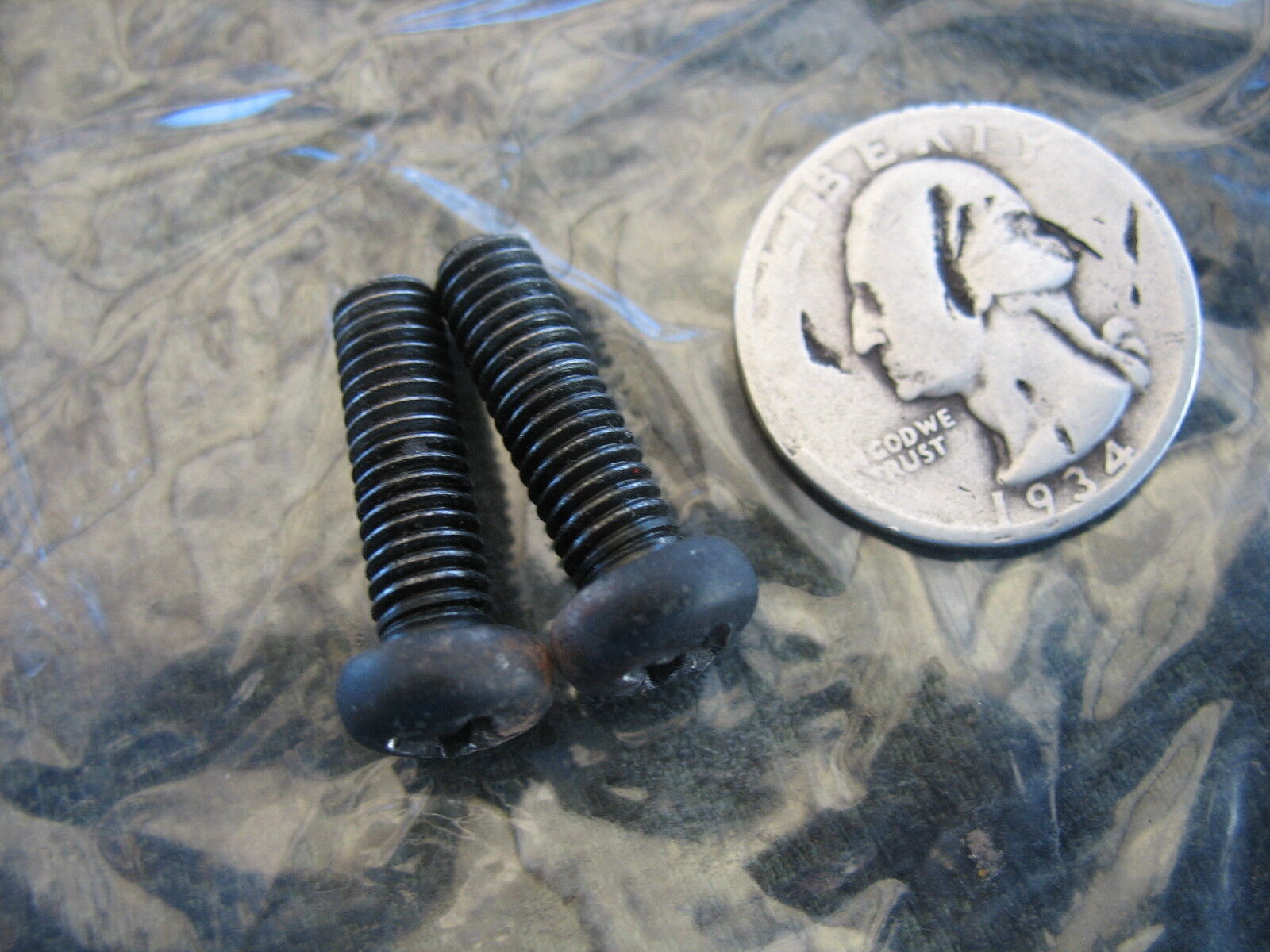LEFT HAND CYLINDER HEAD COVER SCREWS 1988 88 YAMAHA BW200 BIG WHEEL 200 - $6.02