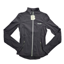 NWT Bench Urban Wear Womens Fluteneck Workout Jacket Full zip Size Small Black - $32.00