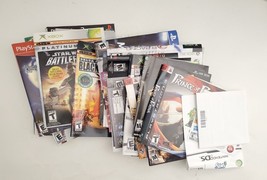 Lot of Video Game Manuals &amp; Artwork XBox PlayStation Nintendo - $14.84