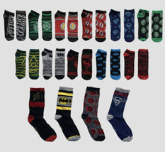 Men&#39;s DC Comics Justice League 15 Days of Socks Shoe Size 6-12 NEW - $19.79