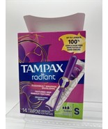 Tampax Radiant  Super Absorbency Unscented 14 count Conceal Wrapper - £3.33 GBP