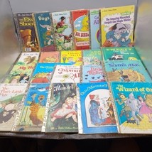 Lot of 21 Vintage Little Golden Books Sesame Street Richard Scarry Classics - $22.76