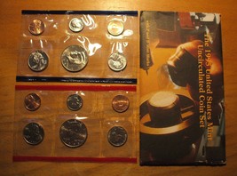 1995 United States Mint Set - 10 Coin Set With Envelope - £18.00 GBP