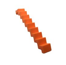 Polly Pocket 2002 Sparkle Apartment Orange Replacement Stairs - $7.95