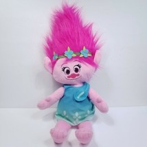 Princess Poppy Trolls Movie Cuddle Pillow Doll Dreamworks Large 22&quot; Soft Pink - £22.15 GBP