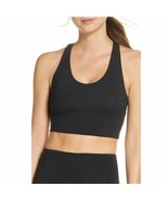 Zella Sports Bra Black Studio Lite Longline Bra Size M NWT - $23.20