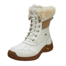 Ugg women&#39;s adirondack boots in WHITE - size 5 - £116.65 GBP