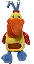 Melissa and Doug Plush Stork Only Rattle Crinkle Storage Pouches 18 Inches - £12.99 GBP