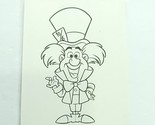 Mad Hatter 2023 Card Fun 1/1 Disney 100 Carnival  Paper Sketch D100-PR82 - $9.67