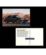 1987 FORD MUSTANG GT VINTAGE FACTORY COLOR POSTAL - EE. UU. - GRAN ORIGI... - $7.48