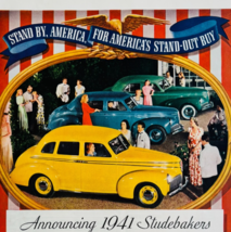 1941 Studebaker Champion Advertisement Automobilia Classic Luxury Car DWJ5A - $35.02 CAD