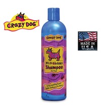 Crazy Dog Wild Cherry Pro Conditioning Pet Shampoo Detangles,Vitamin Enriched - £23.69 GBP