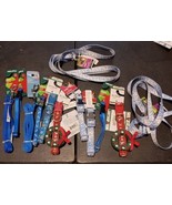 12 Pcs. Mixed Lot, 9 Dog Collars and 3 Leashes (L1) - $74.63