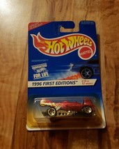 1996 Hot Wheels First Editions 10/12 Dogfighter Red  - $1.97