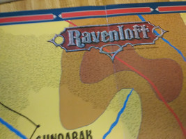 Ravenloft official game adventure poster TSR dungeon&#39;s &amp; dragons - £14.90 GBP