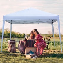 10&#39;X10&#39; Ez Pop Up Canopy Outdoor Slant Leg Wedding Party Tent Folding Ga... - £75.83 GBP