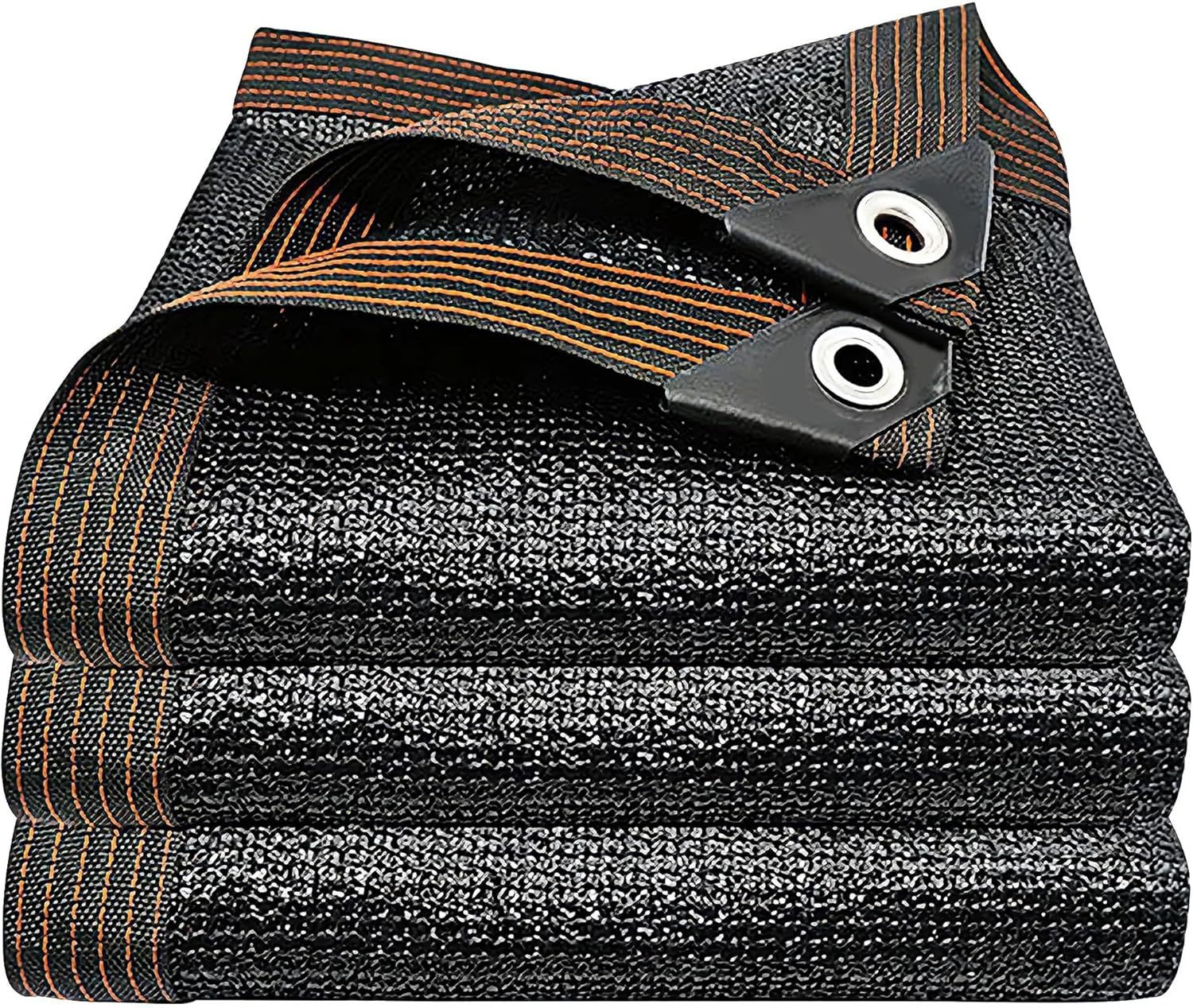 Winemana 40% Black Shade Cloth, 6.6 X 6.6 Ft Durable Mesh Tarp, Chicken ... - $35.97