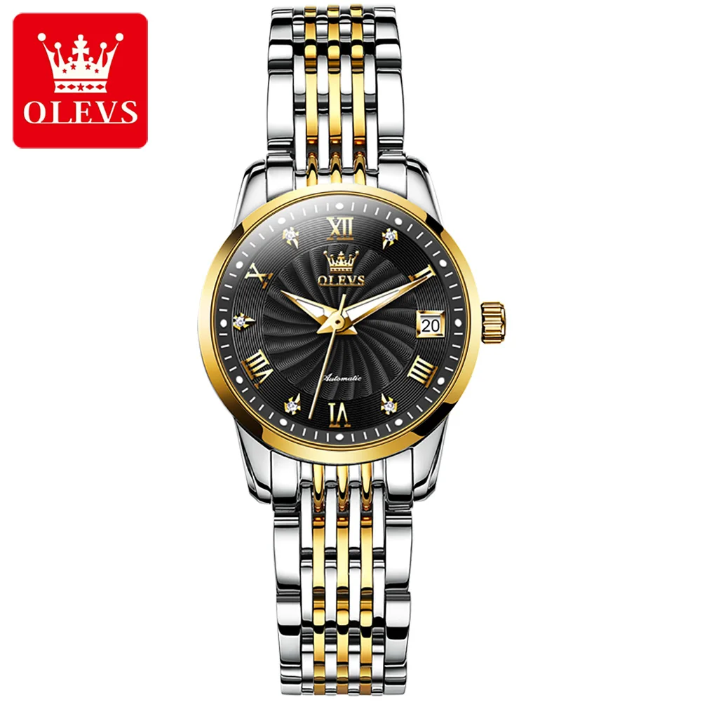 Top Brand Luxury Watch for Men Automatic Movement Mechanical Male Wristw... - £129.57 GBP
