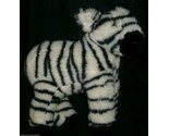 12&quot; VINTAGE 1995 WILDLIFE ARTISTS BROOKFIELD ZOO ZEBRA STUFFED ANIMAL PL... - $28.50