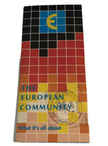 Vintage 1982 World&#39;s Fair Souvenir Color Brochure The European Community... - $13.88