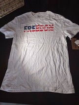Bronze Eagle Size Large Freedom T-Shirt - £19.03 GBP