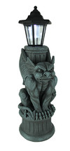 Gothic Guardian Gargoyle LED Solar Light Garden Statue - £71.05 GBP