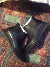Cole Haan Men&#39;s OriginalGrand Ultra Black Leather Chelsea Boots-New in Box - $250.00
