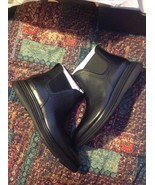 Cole Haan Men&#39;s OriginalGrand Ultra Black Leather Chelsea Boots-New in Box - $346.85 CAD