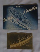 This is The Ship I Sailed On USNS Gen D E Aultman  Booklet and Postcard - £11.23 GBP
