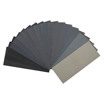 18 Pack, Assorted Grit, Sandpaper Assortment, Sand Paper, Sandpaper for Metal - $8.29