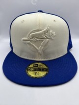 NWT New Era 59Fifty Toronto Blue Jays Fitted Hat 7 7/8 - £27.93 GBP